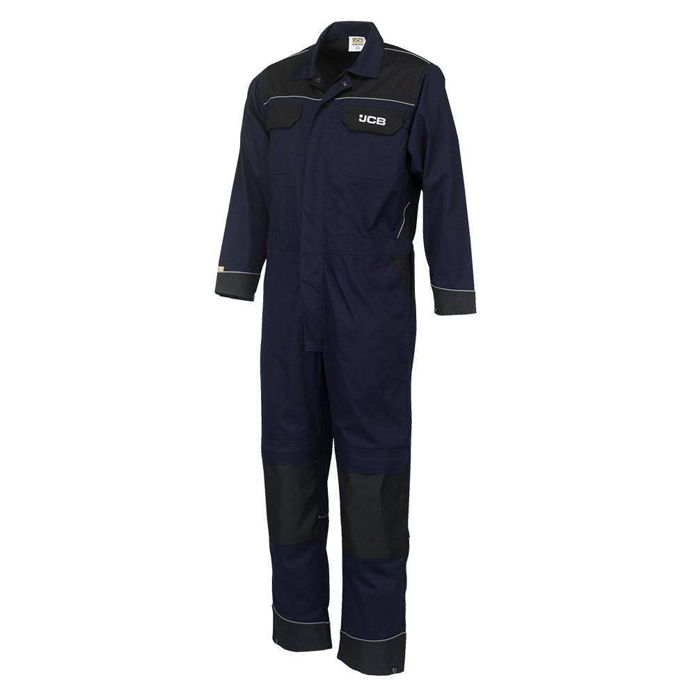 Combinaison De Travail JCB Trade - Avec Poches Genouillères, Tissu Robuste Pour Hommes