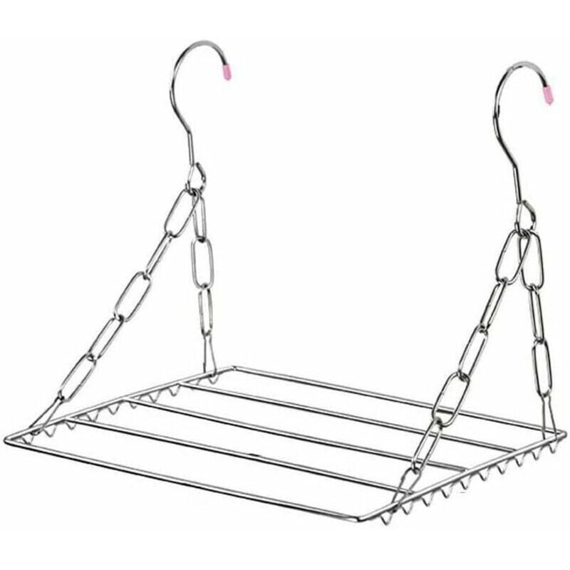 Wielofunkcyjna suszarka na pranie, wieszak do suszenia ubrań ze stali nierdzewnej do wieszania odzieży i ręczników