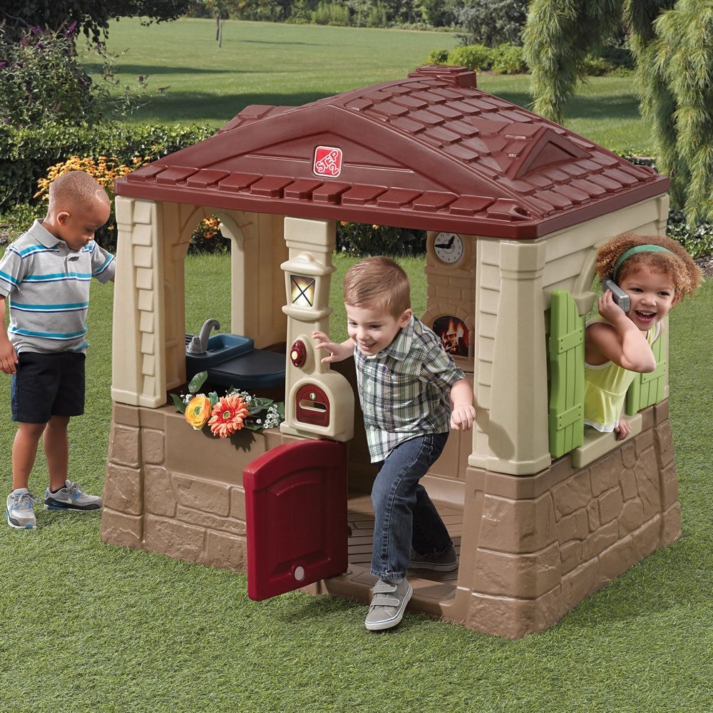 Maison De Jeu ImagiNew Playhome - Enfant Peut La Peindre Et La Nettoyer - Avec Marqueurs Et Autocollants - Tipi Tente Extensible Pour Intérieur/Extérieur