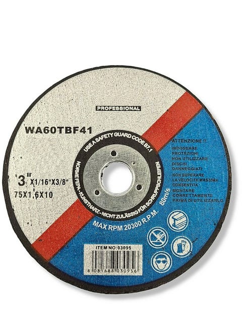 Disco Rinforzato Da Taglio Per Ferro Centro Depresso Serie Gold IMA - Foto 3