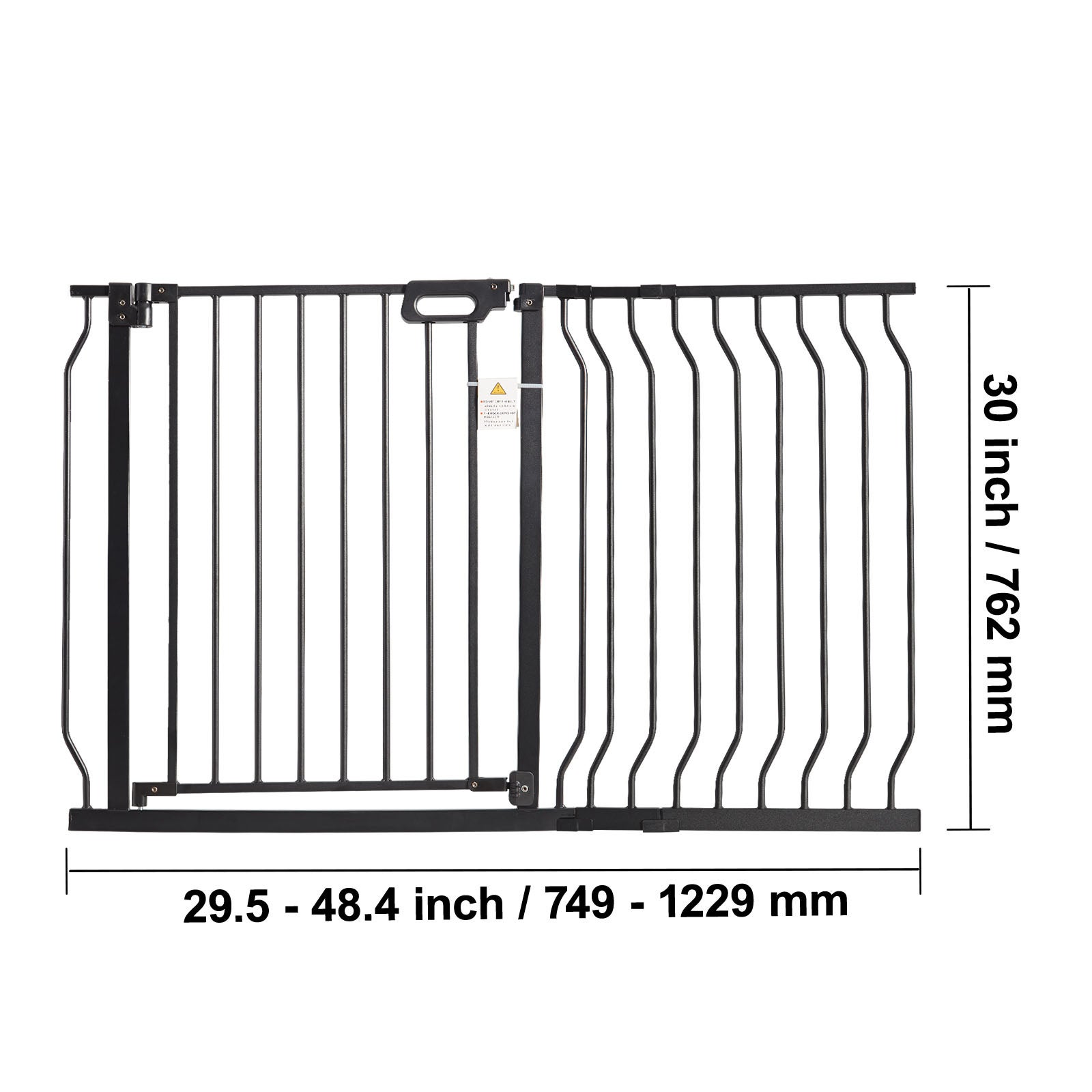 MUXUN Barrière Rétractable Enfant/Chien 1.5M-5M - Renforcée Fibre De Verre, Installation Facile