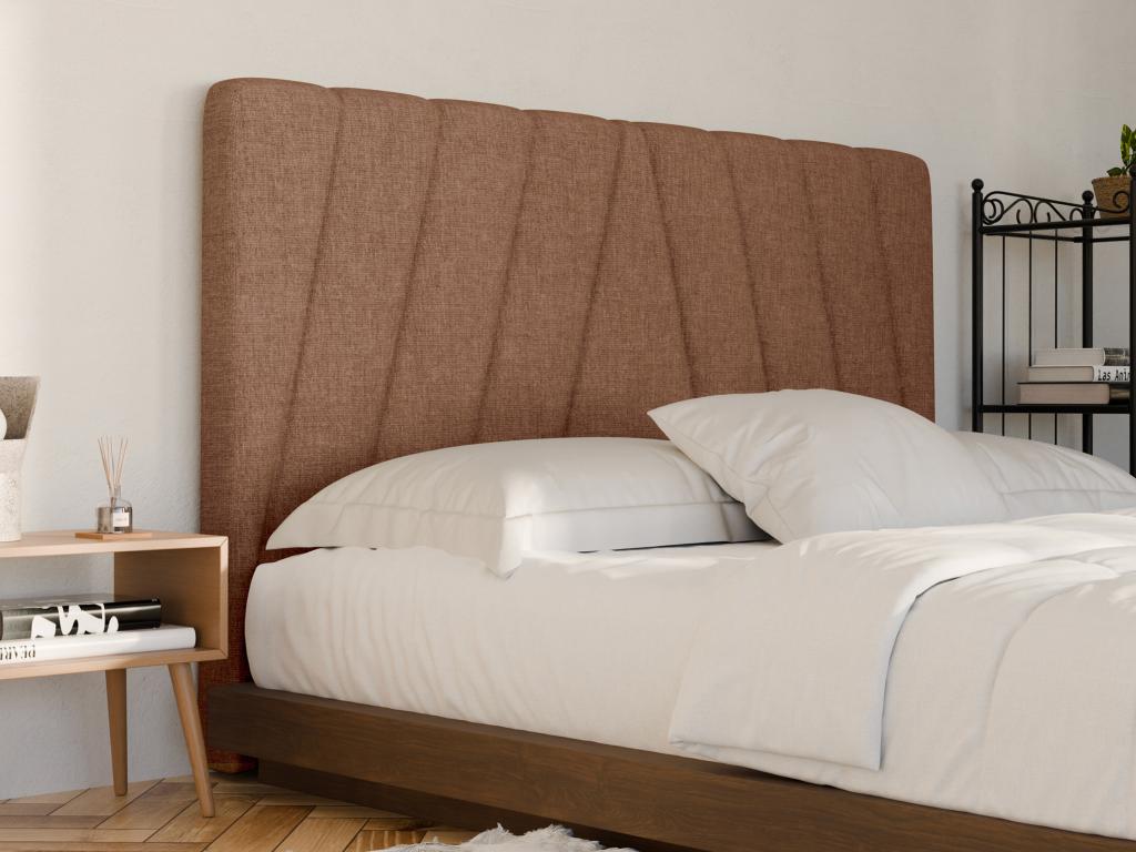 Pascal Tela Cabecero de cama 170 cm - Tela - Terracota - LIDAMA de Pascal Morabito ...