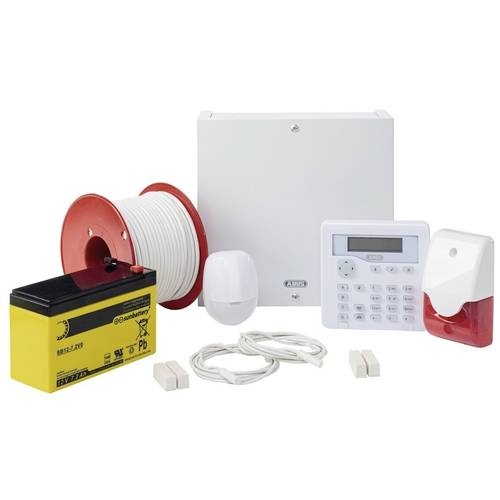 ABUS AZAA10100 Terxon SX Kit système dalarme Zones dalarme filaire 8 zones, 1x zone anti-sabotage