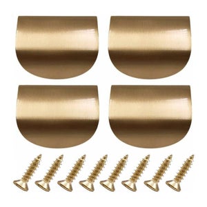 Maniglie Per Mobili, 6 Pezzi 150 Mm Nascoste Maniglie Per Porta D'oro