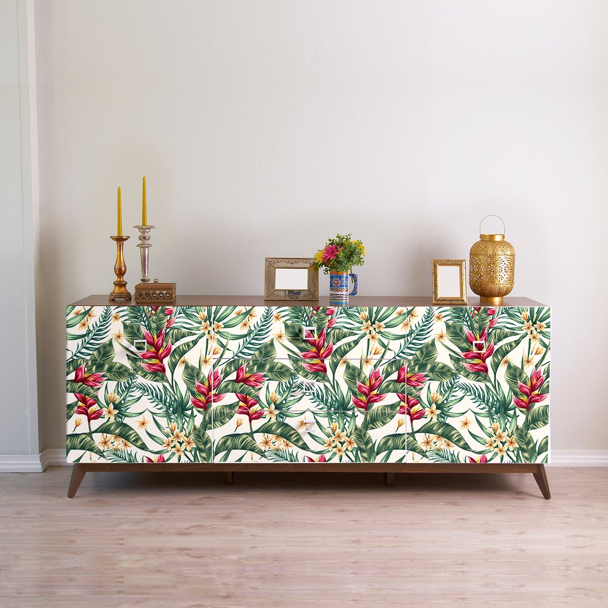 Adesivo mobili tropicale soacha - Sticker adesivo - adesivi murali - 60x90cm - 4