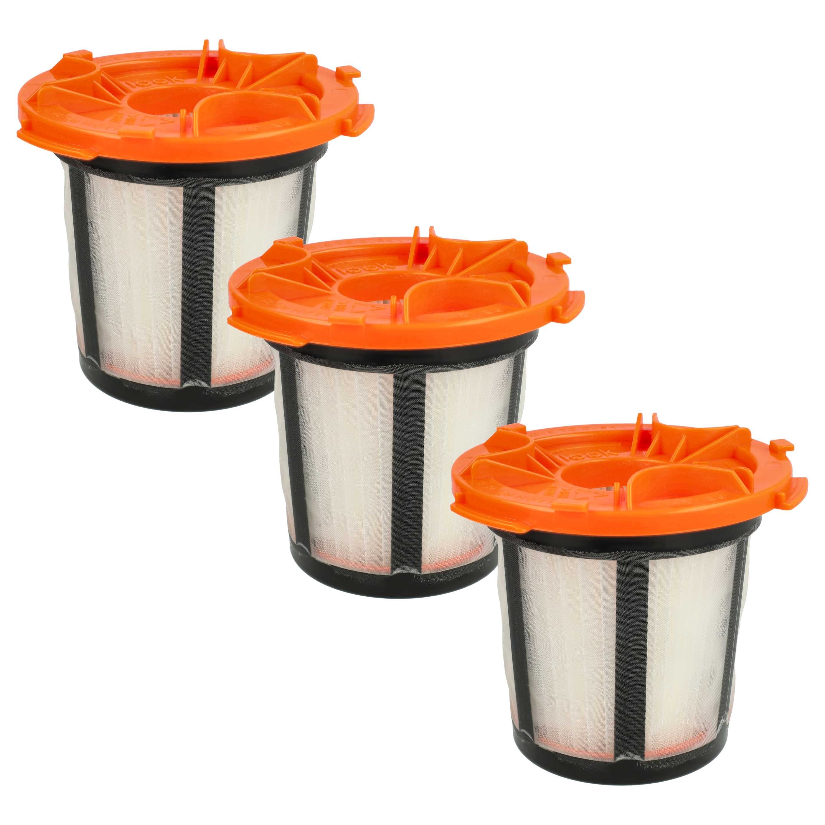 Filtres Pour Aspirateur Sans Sac Tornado To7330 – Kit 3 Pièces : Cylindre Lavable + Micro Filtre + Filtre Moteur | Compatible Menalux F132