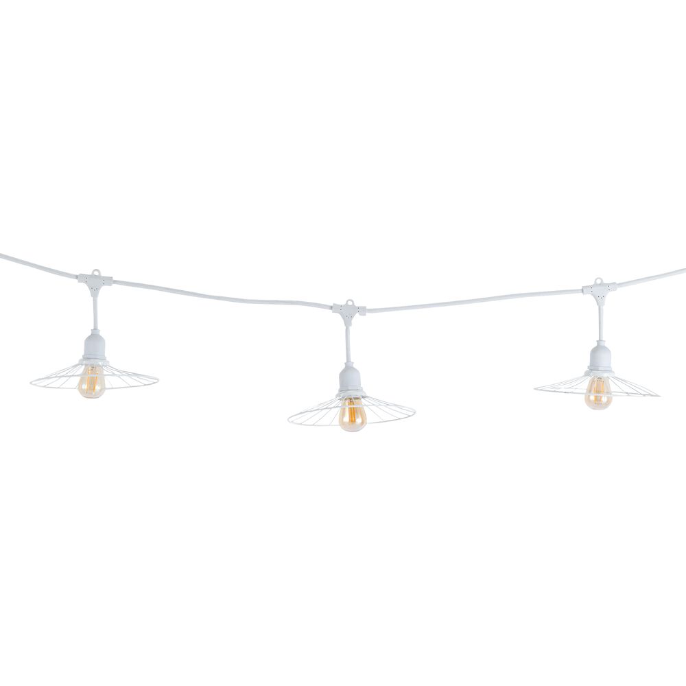 Girlanda świetlna Lumisky Chic White Light retro design i 10 żarówek LED