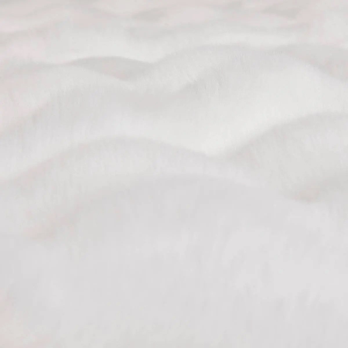 Plaid fausse fourrure 3D Zephy blanc 160x120cm - Atmosphera créateur d'intérieur - 3