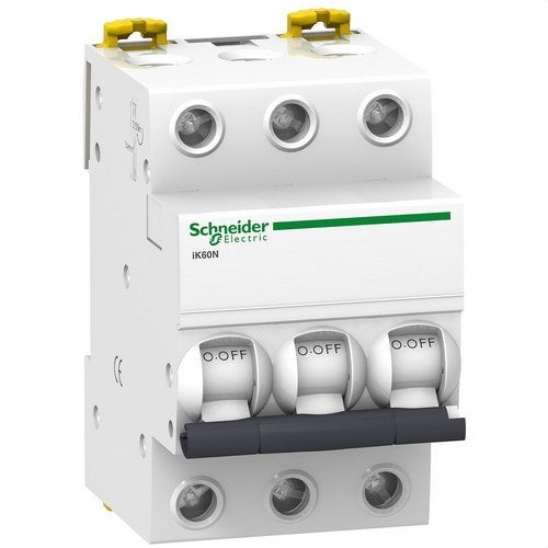 Disjoncteur Magnétothermique 3P Tosunlux TSB3 - 6 KA - Courant Nominal 10A - Protection Surcharge Et Court-circuit