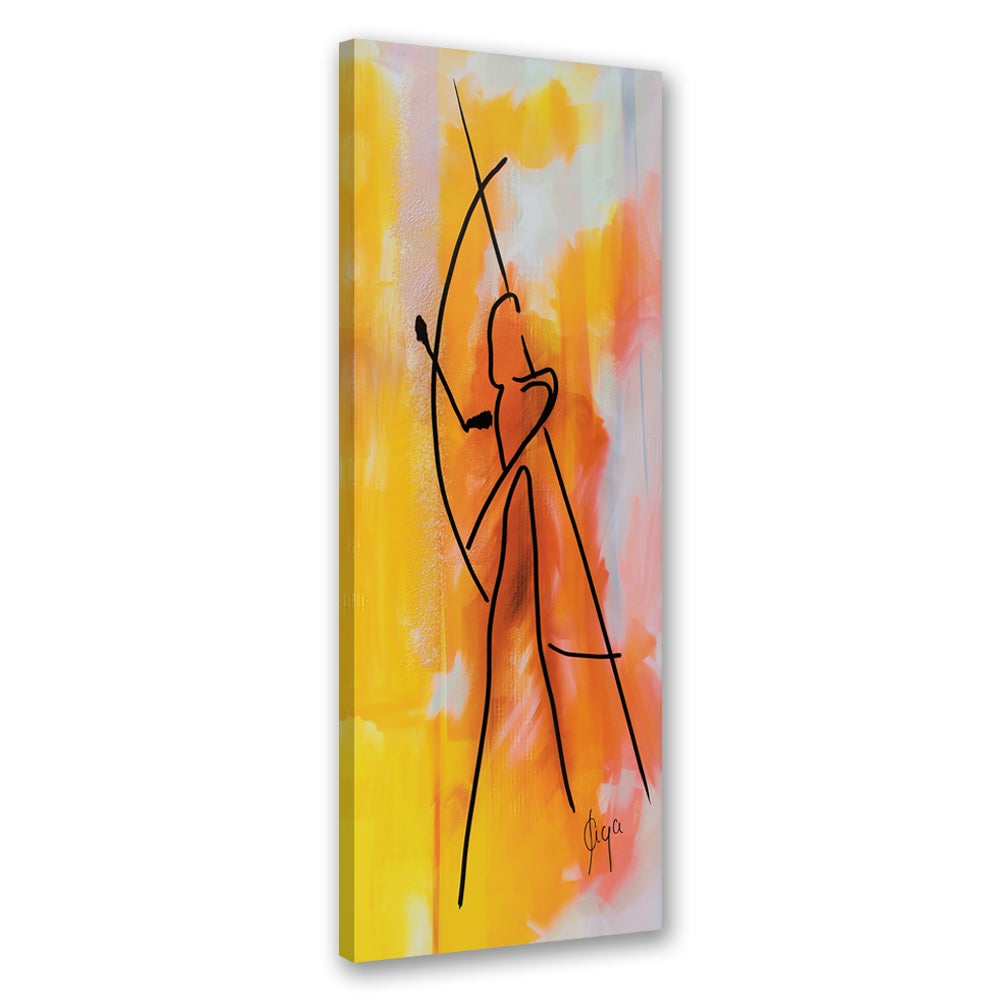 Obraz na płótnie, Łucznik afrykański 50x150