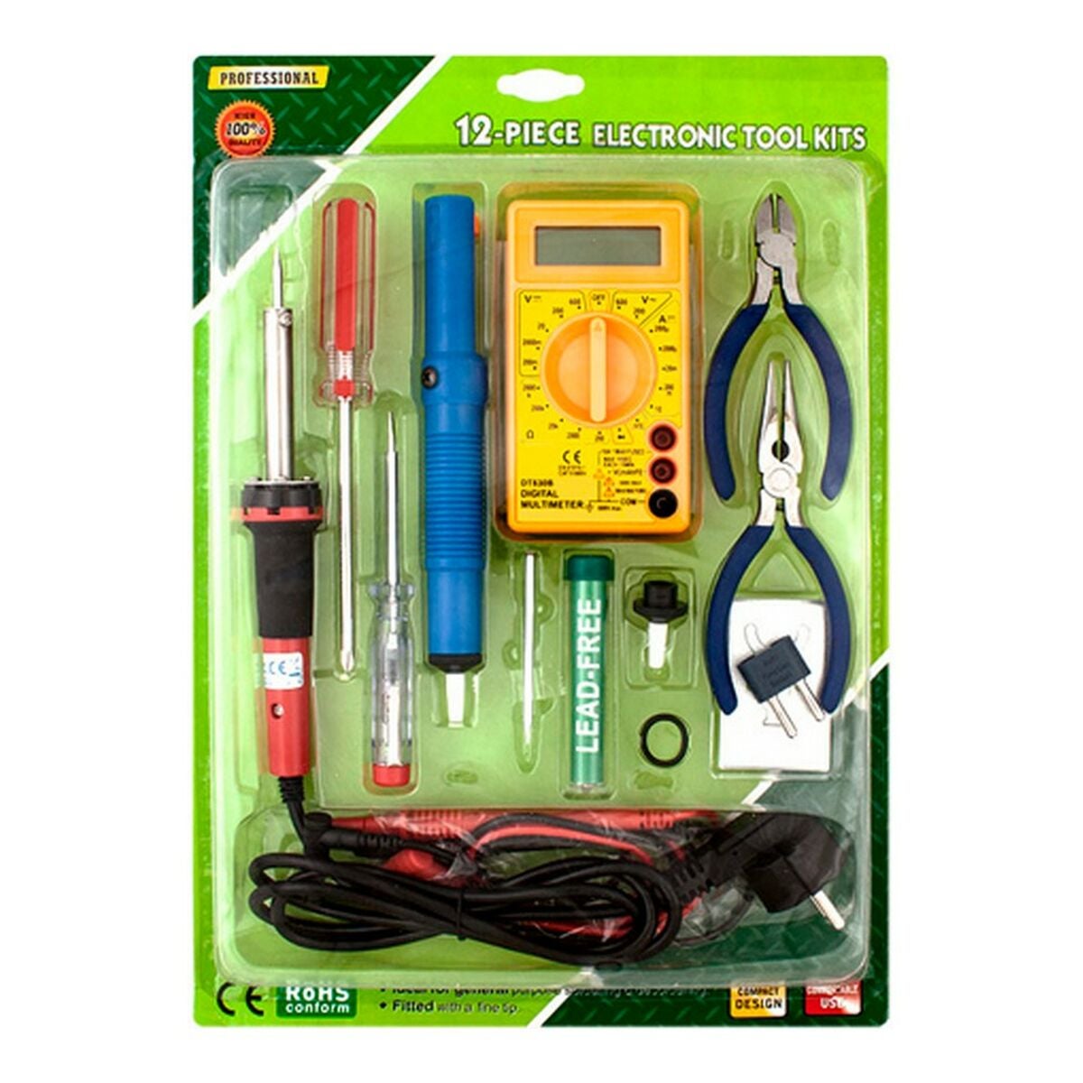 Herramienta De Desoldadura De Aluminio Para Electrónica - Bomba De Succión Ligera, Ideal Para Estudiantes Y Aficionados