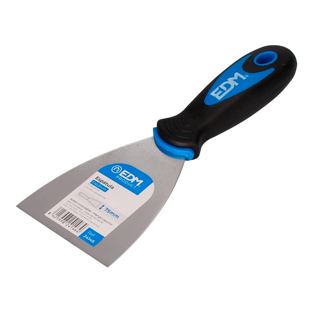 Spatule professionnelle EDM - acier inoxydable - 75 mm - 24146 - 2