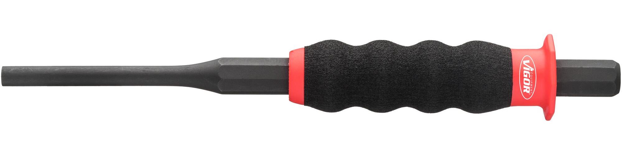 Cacciaspine Vigor V6200-4: Strumento Sicuro Per Rondelle E Simili, Punta Allungata E Impugnatura Ergonomica!