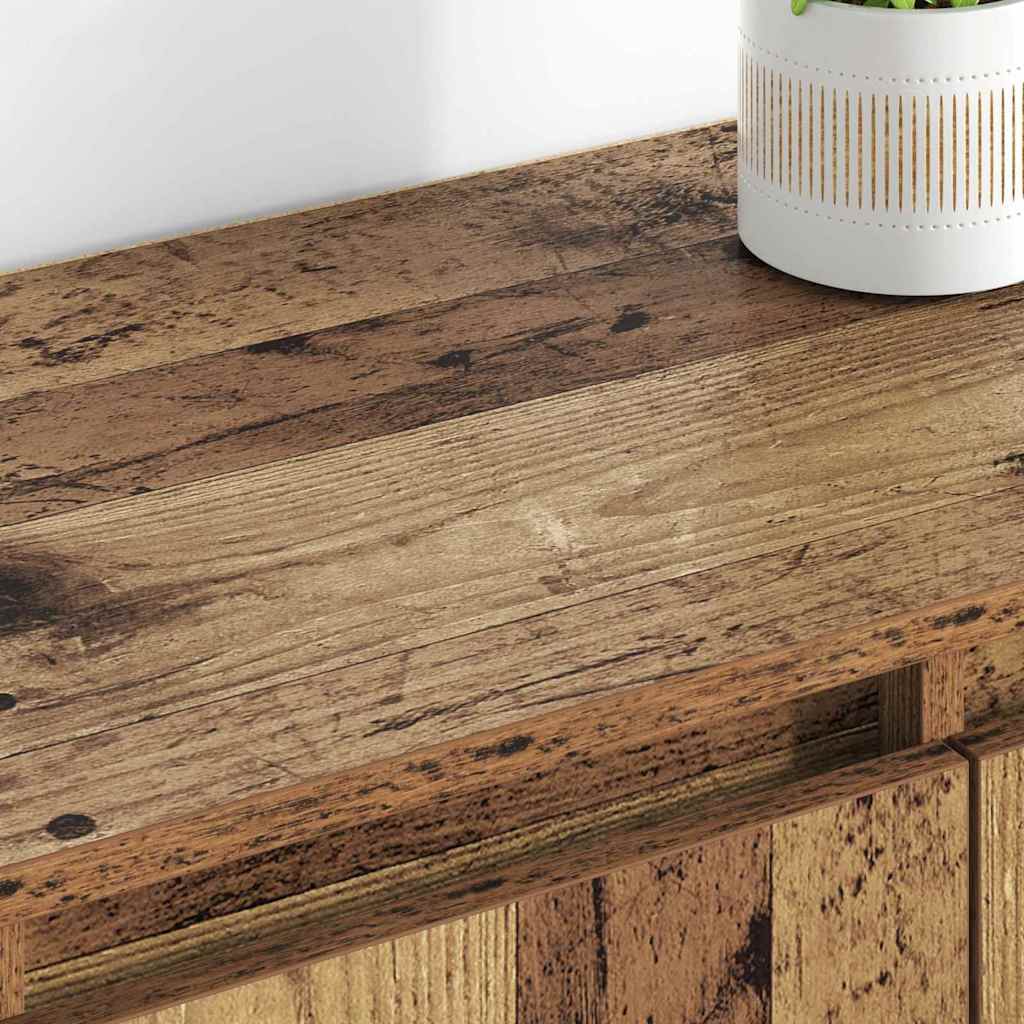 Buffets 2 pc Bois Ancien 60 x 35 x 70 cm Bois d'ingénierie | Leroy Merlin