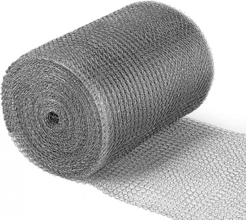 Rouleau de treillis métallique en acier inoxydable 12,7 x 600 cm, laine ...