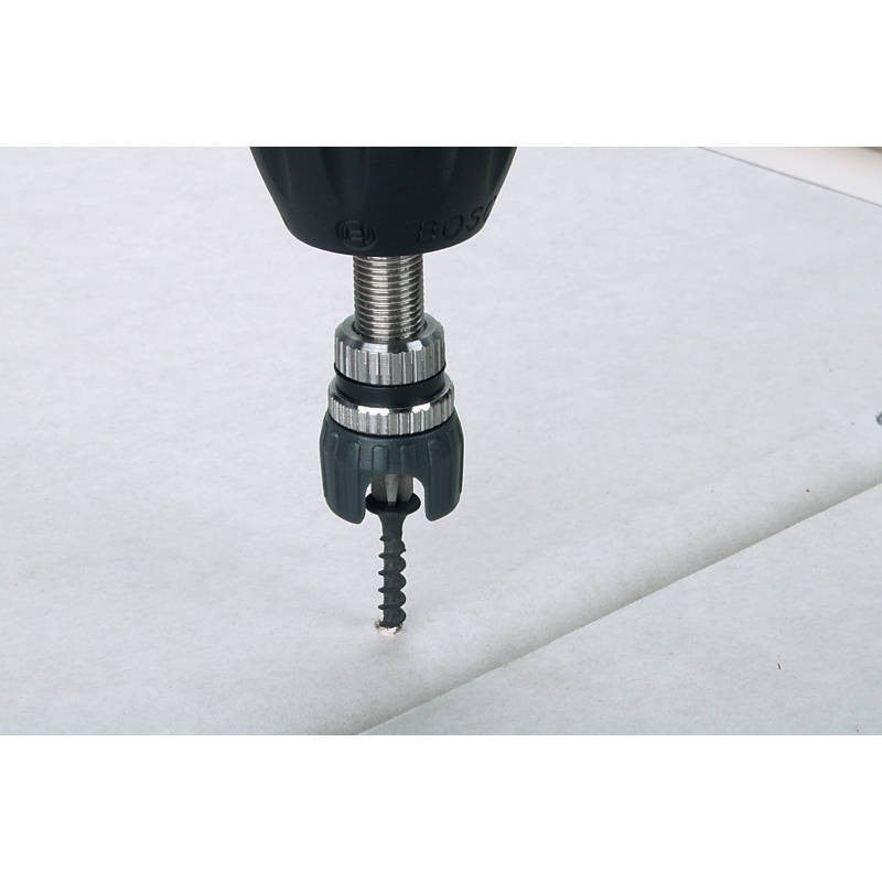 WOLFCRAFT 4055000 - Portapuntas con tope profundidad. Profundidad de atornillado ajustable. Incluye punta Philips 2 - 6