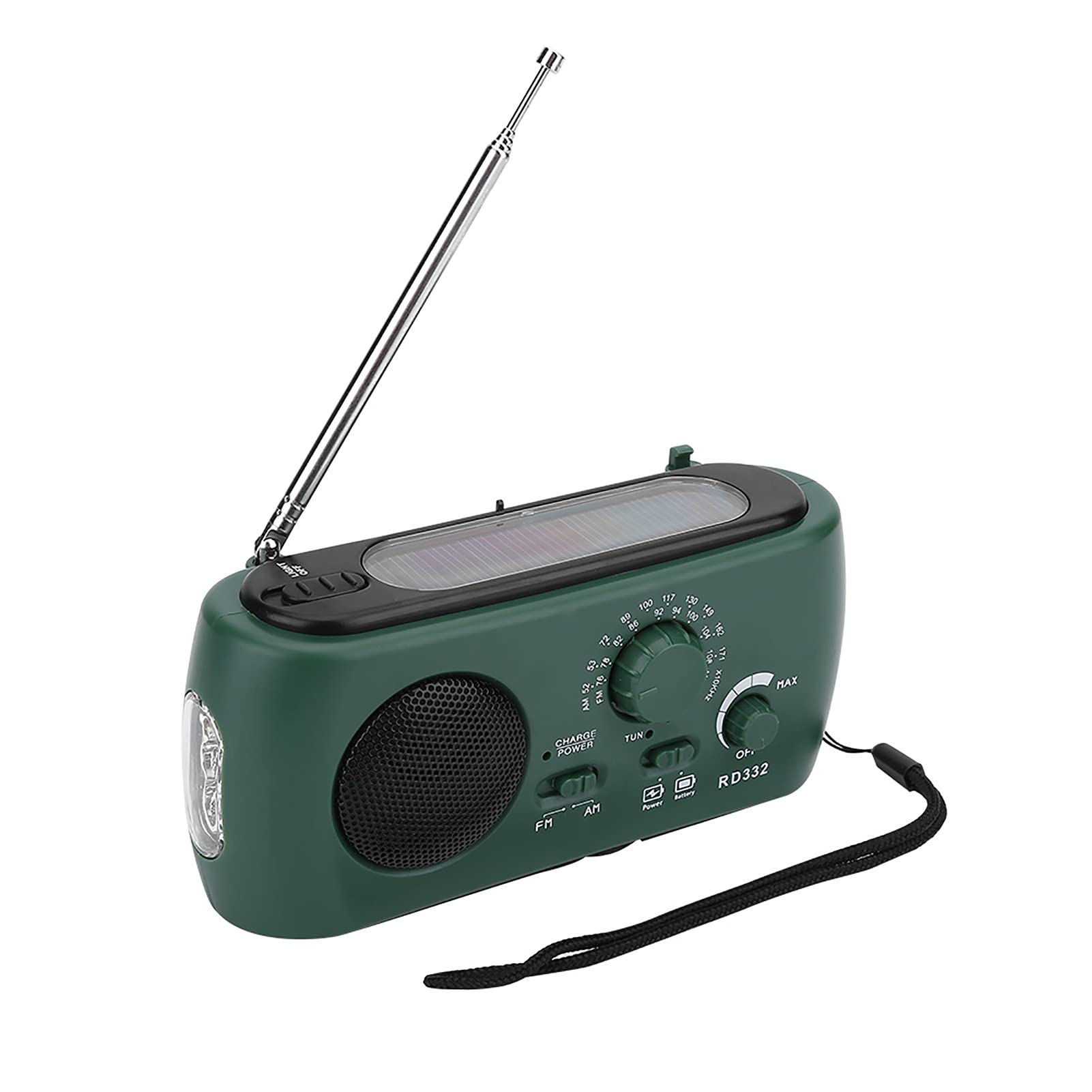 Radio PANASEN portable AM/FM SW, lampe de poche 21 bandes, grand écran