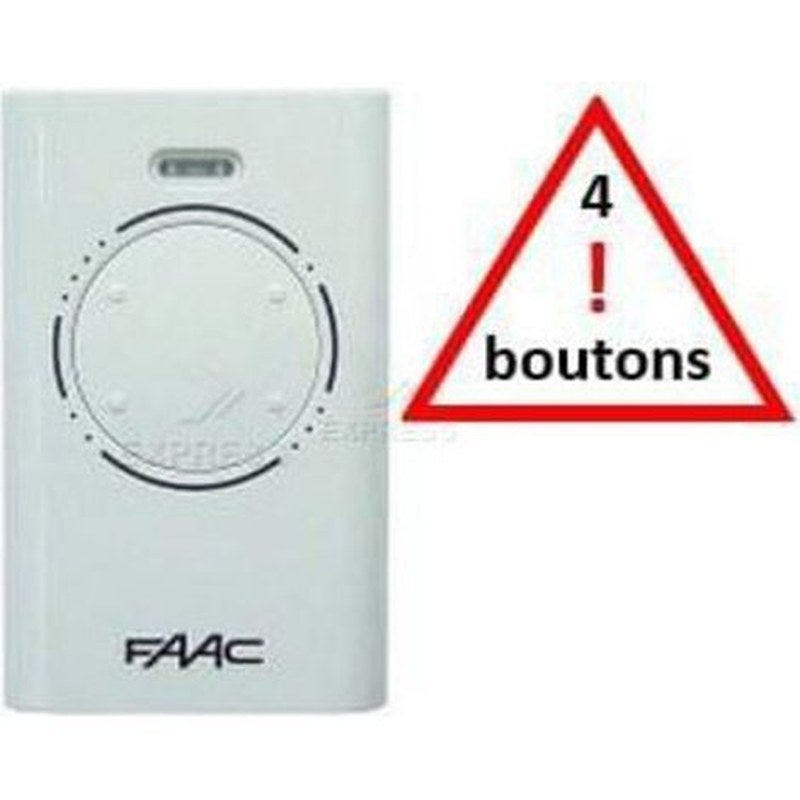 Mando a distancia FAAC XT4 868 SLH, transmisor de 4 canales, color ...
