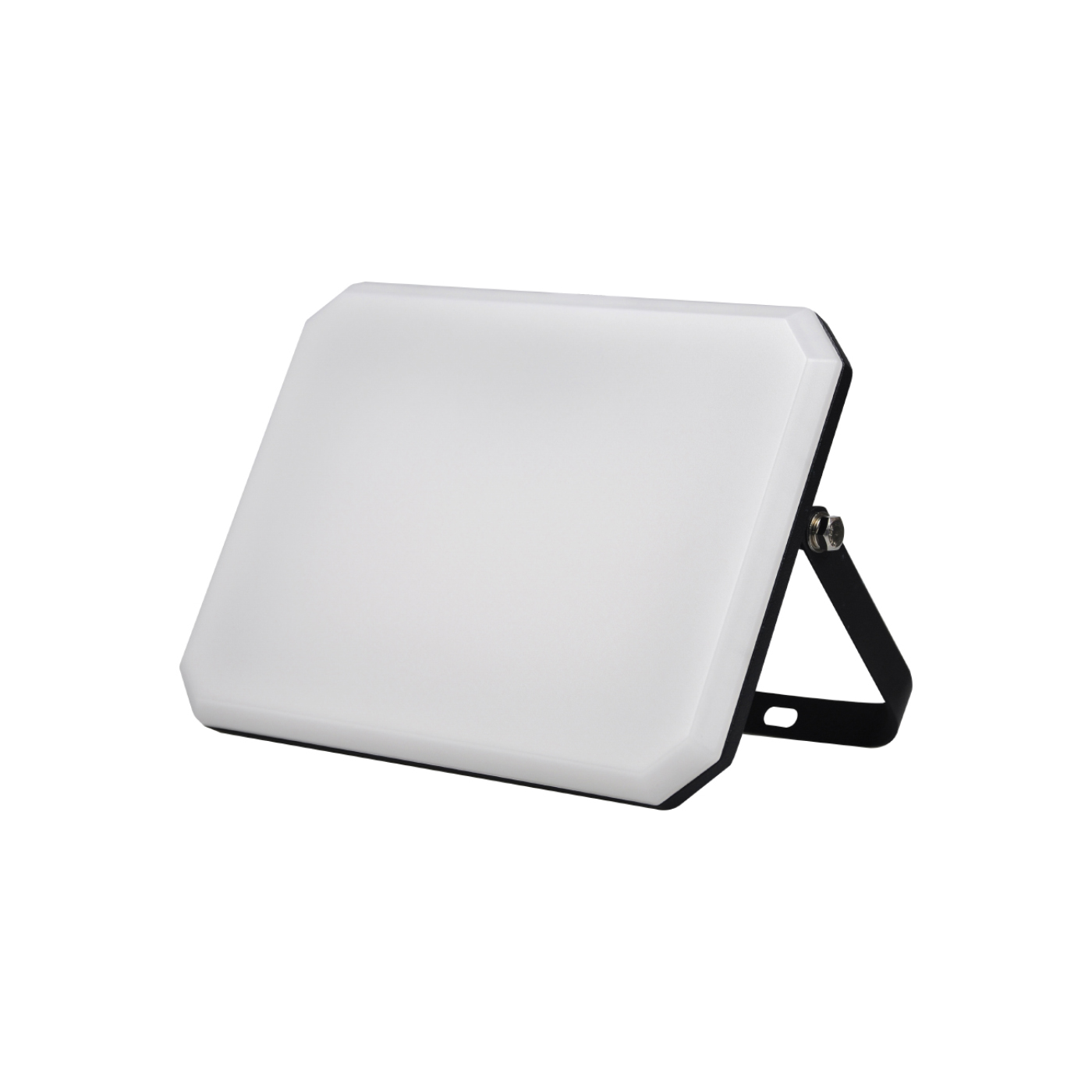 Proiector LED negru 230V 50W 4000K capac lăptos 5000lm 175x125x27,5 mm