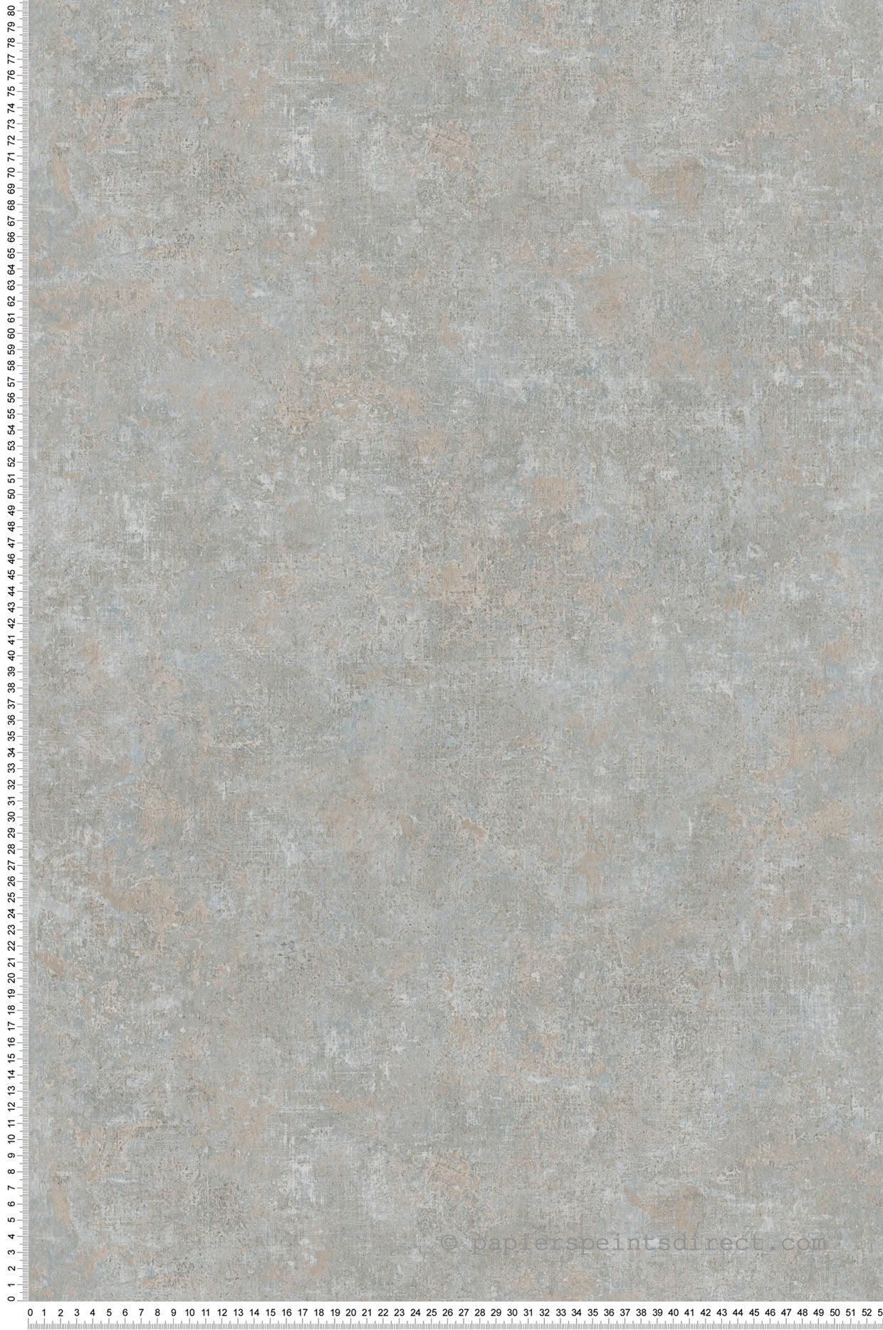 Tapeta malowany efekt szaro-niebieskim - 53 cm x 10.05 m - A.S. CRÉATION