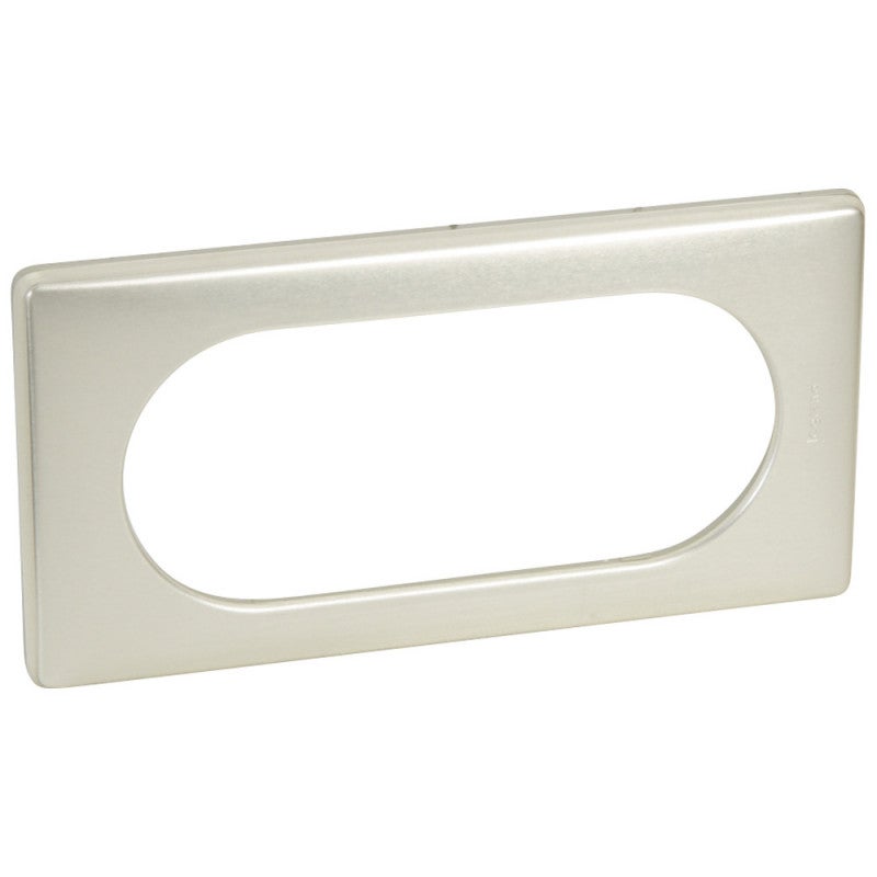 Plaque Inox Brossé Legrand Céliane - 4/5 Modules 69105 69105
