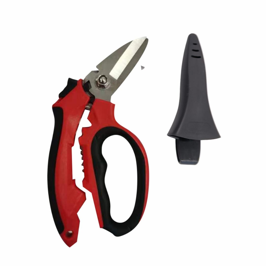 Forbici Da Elettricista Con Impugnatura Isolata - Lama In Acciaio Inox, Microdentatura, 14.5 Cm - Foto 9