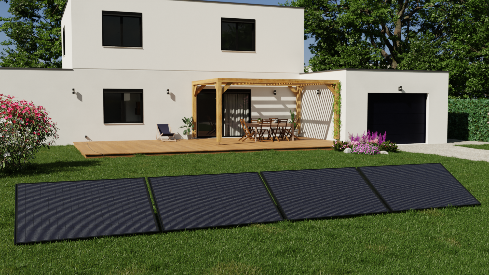 Kit panneau solaire 2000W français Sunethic Voltec - Plug and Play : à brancher sur prise en 5 min - 4