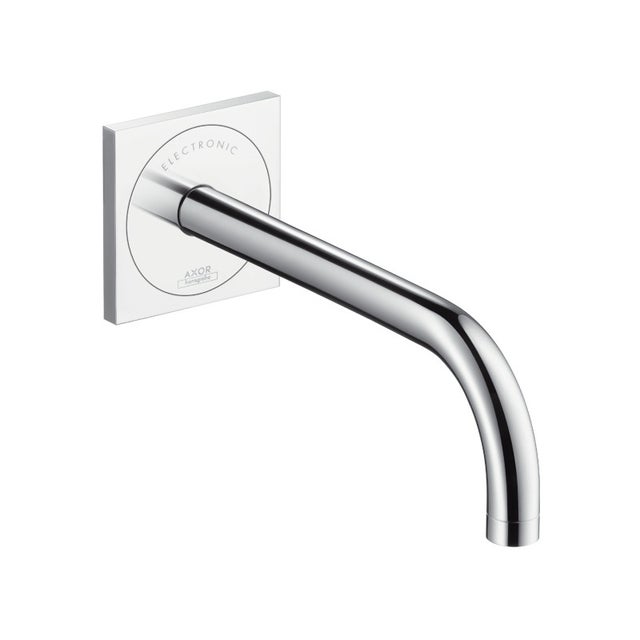 Set de finition pour mitigeur électronique avec bec de 225 mm, chromé (38120000)