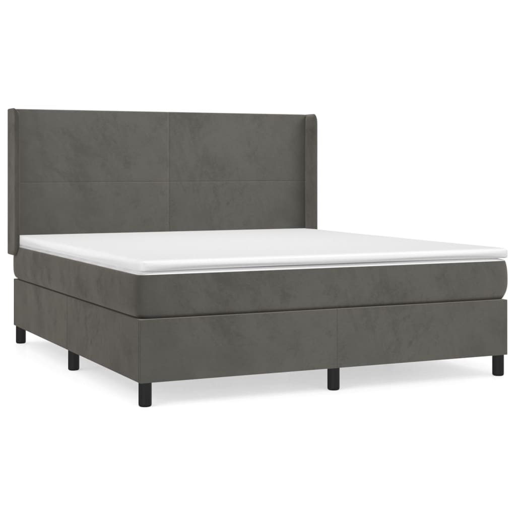 Cache sommier 160x200 Blanc - Dahlica - 4 Côtés de 30 cm - Qualité
