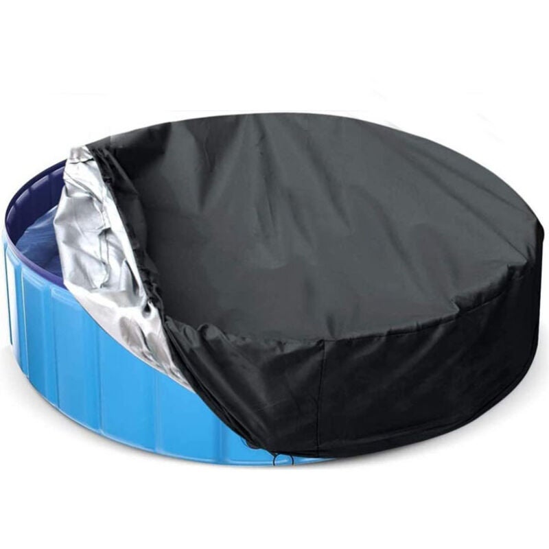 Prelată pentru piscină - rezistentă la praf, impermeabilă, rezistentă la vânt și protecție UV - 300x20cm - RWBâche de piscine