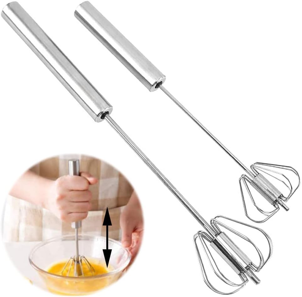 Stylebest Mini Frusta Da Cucina In Acciaio Inossidabile - Frullino Manuale Per Uova, Salse, Pastella, Cioccolata Calda, 22 Cm, Ergonomica, Facile Da Pulire
