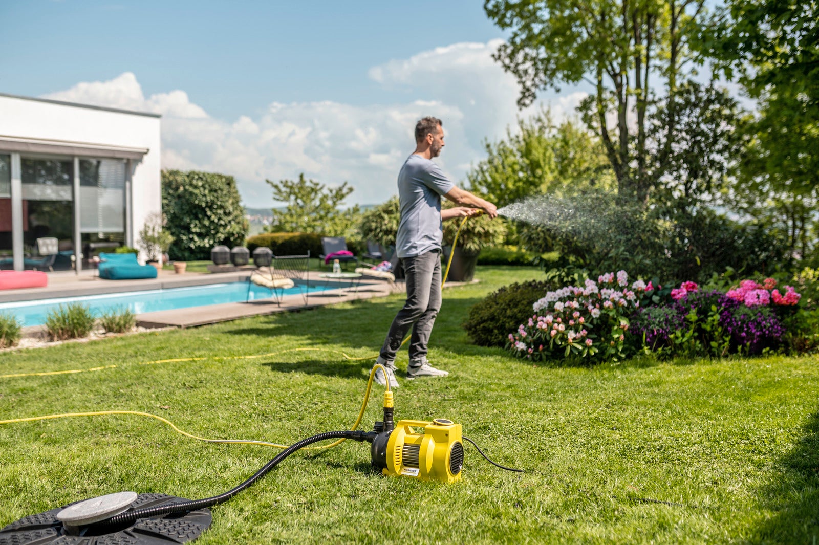Pompe d arrosage Karcher BP 4 500 Garden 550 W - 2