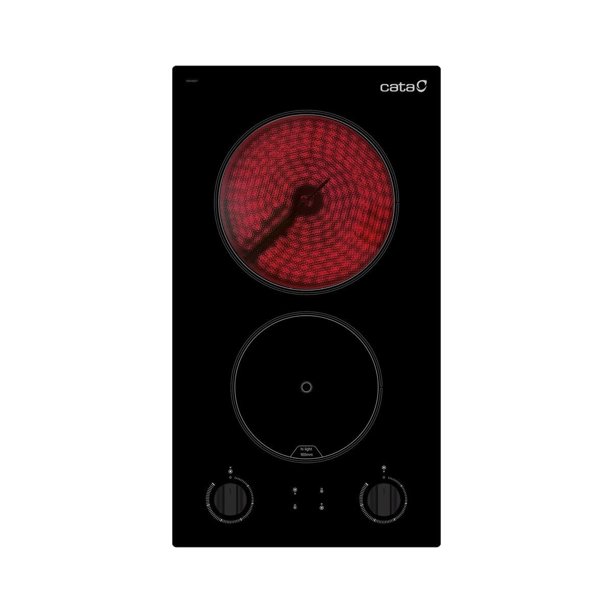 Cata Placa Vitrocerámica Vi302 30 Cm 3000 W Negro , Leroy Merlin