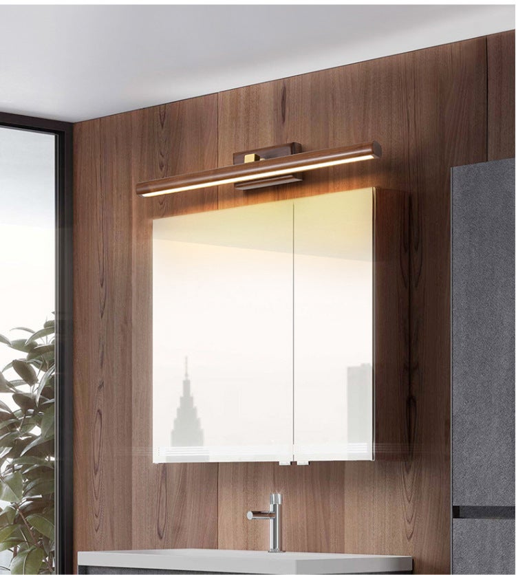 Bextcok lámpara para tocador, aplique led para baño, aplique moderno para pasillo (60 cm, luz cálida)