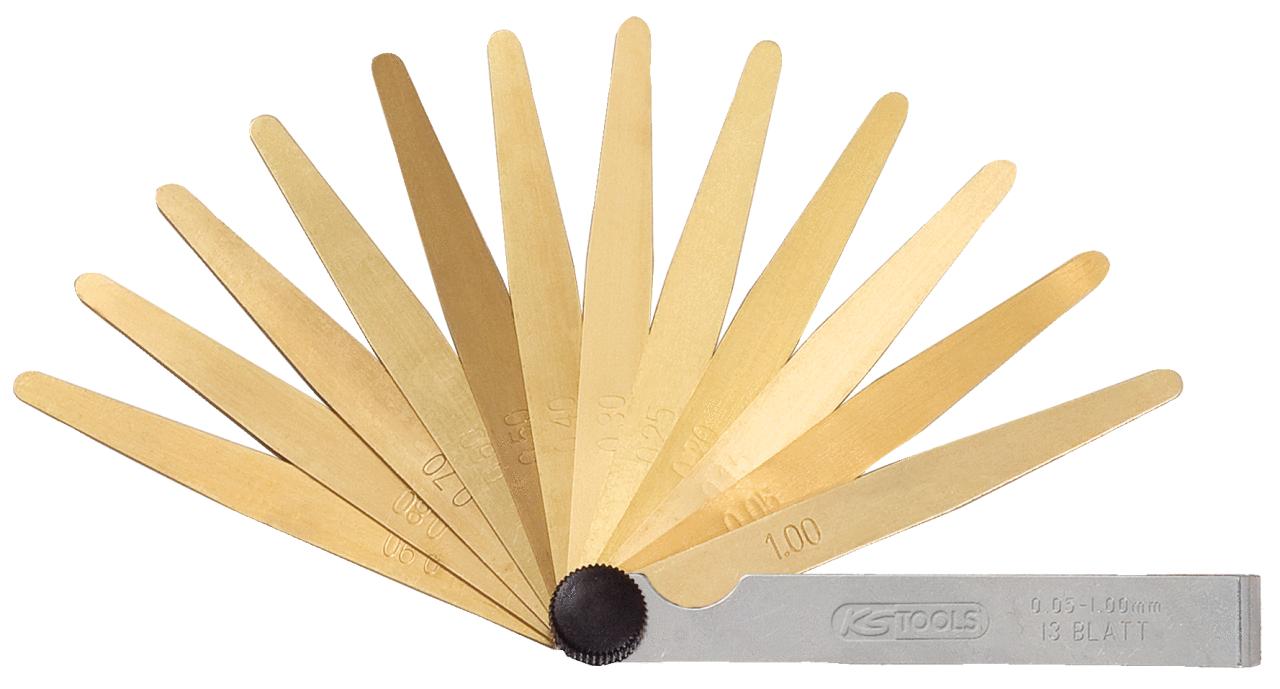 Jeu De Jauges D'épaisseur Métriques à 32 Lames Avec Outil De Mesure D'espacement Pour Soupapes De Moto, Plage De Mesure 0,04 Mm à 0,88 Mm