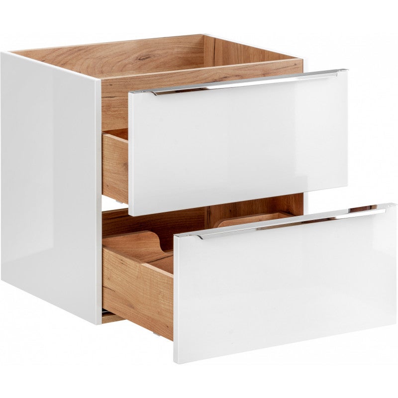 Szafka pod umywalkę MILANO / CAPRI 820 60 cm biała - 6