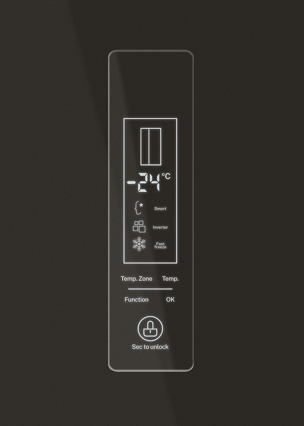 CREATE - FRIDGE STUDIO SIDE BY SIDE 550 - Réfrigérateur Side by Side 550 L No Frost- Noir - 8