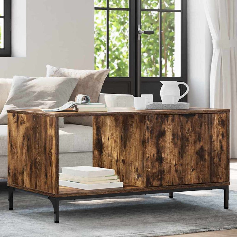 Stolik kawowy Wędzony dąb 90 x 49 x 46 cm