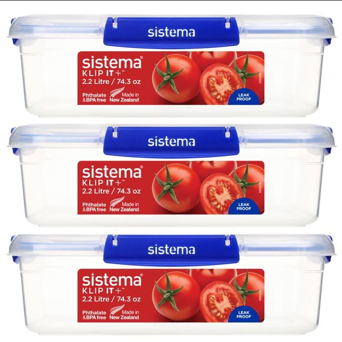 FRESHLY CONTAINED 21 pz Contenitori per Alimenti in Plastica con