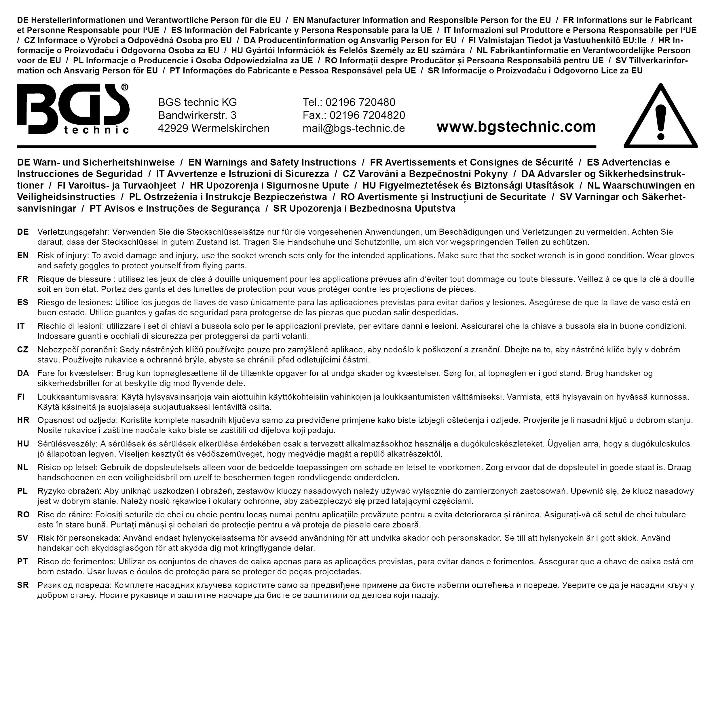 Serie di bussole Gear Lock | 6,3 mm (1/4