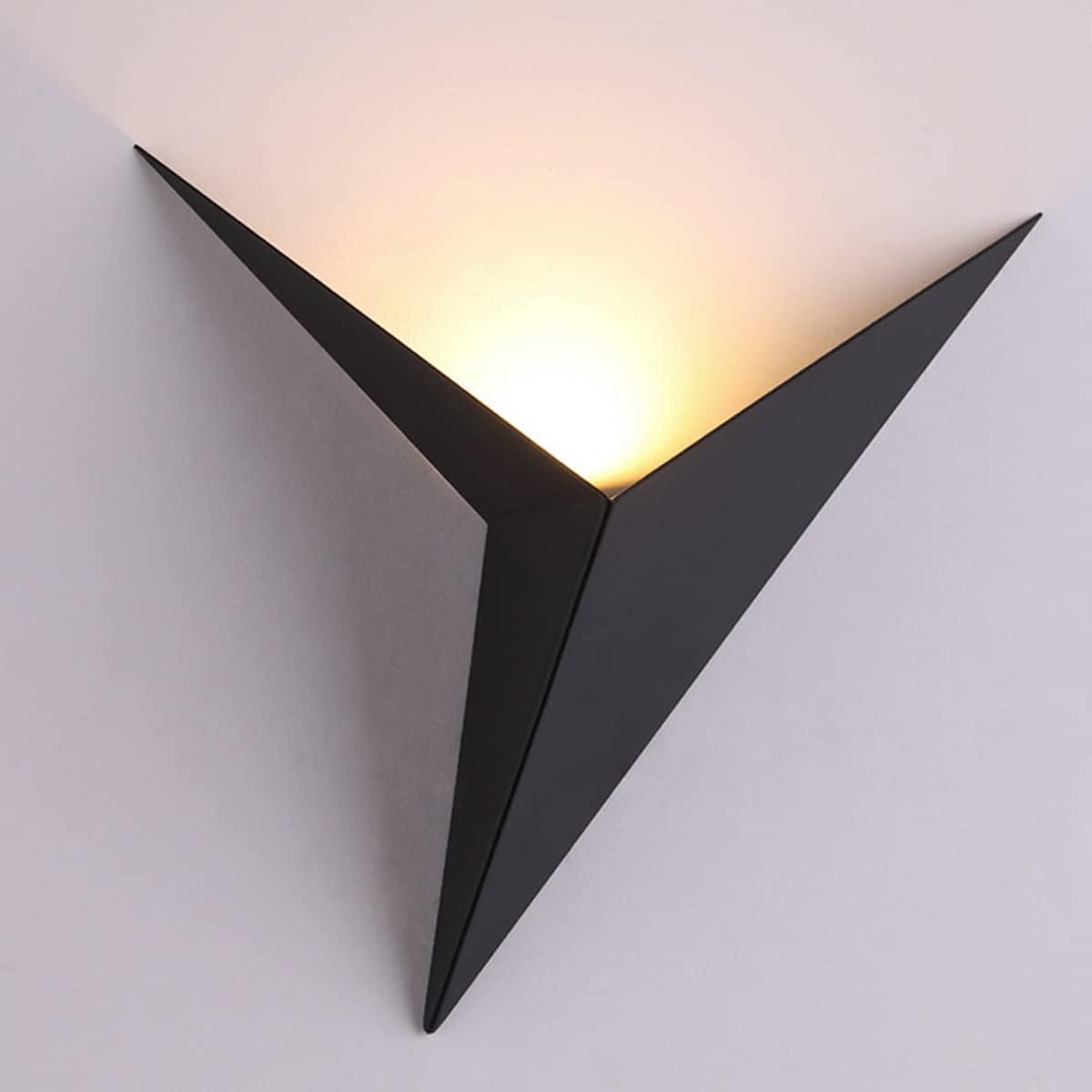 Applique Murale LED Intérieur Moderne Applique Murale Triangle ...