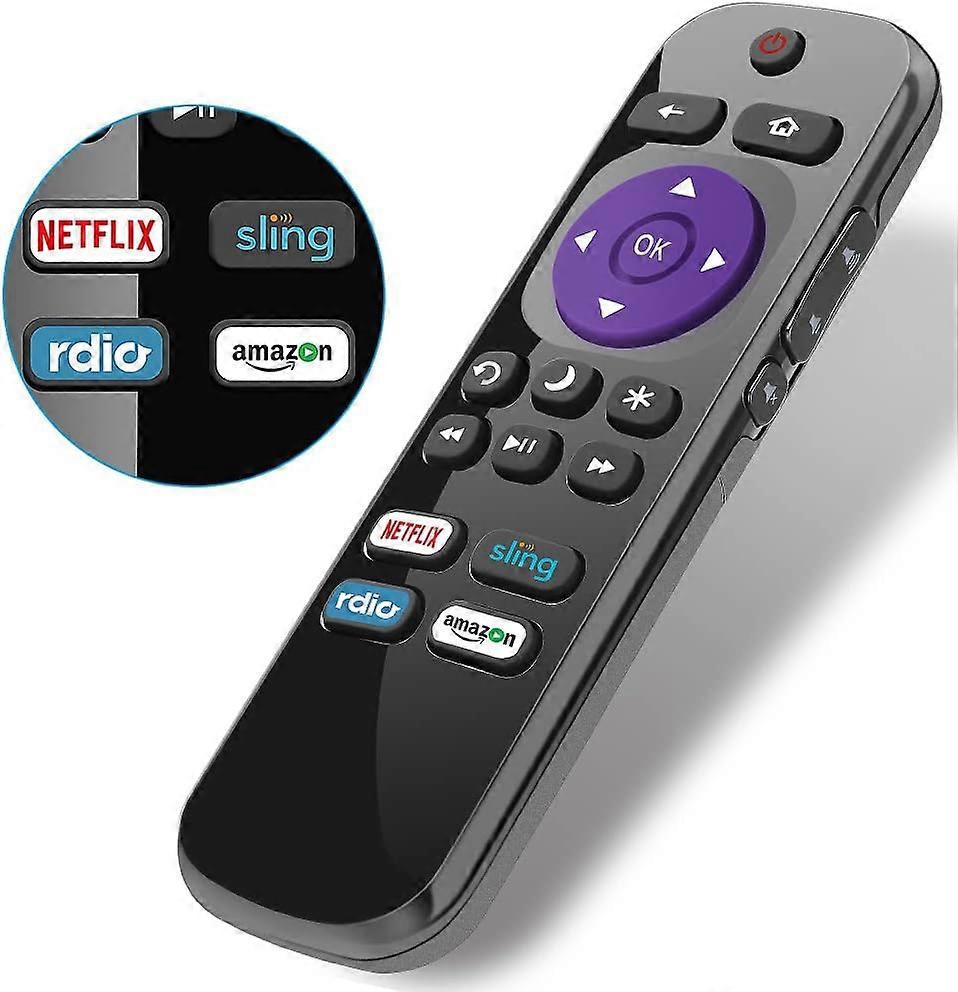Control remoto de repuesto universal para RCA Roku Smart TV y RCA Roku ...