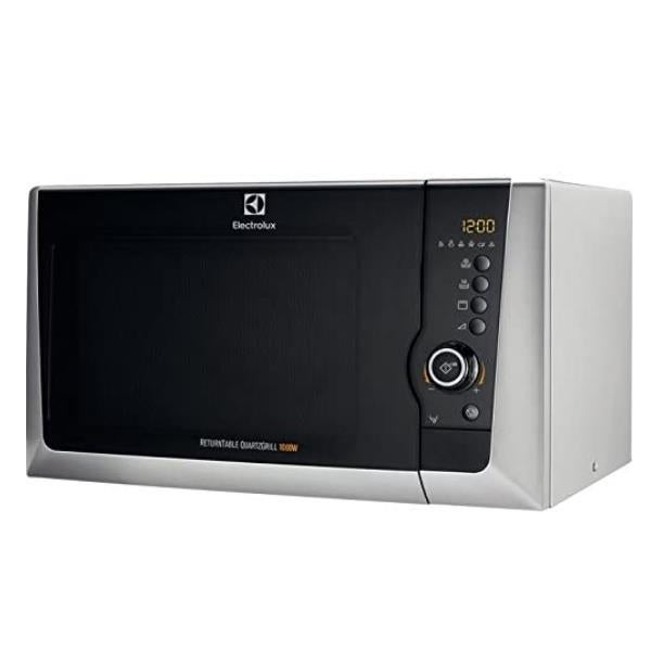 Forno A Microonde Howell 20 Litri Con Grill - 900W, Comandi A Manopola, Design In Acciaio