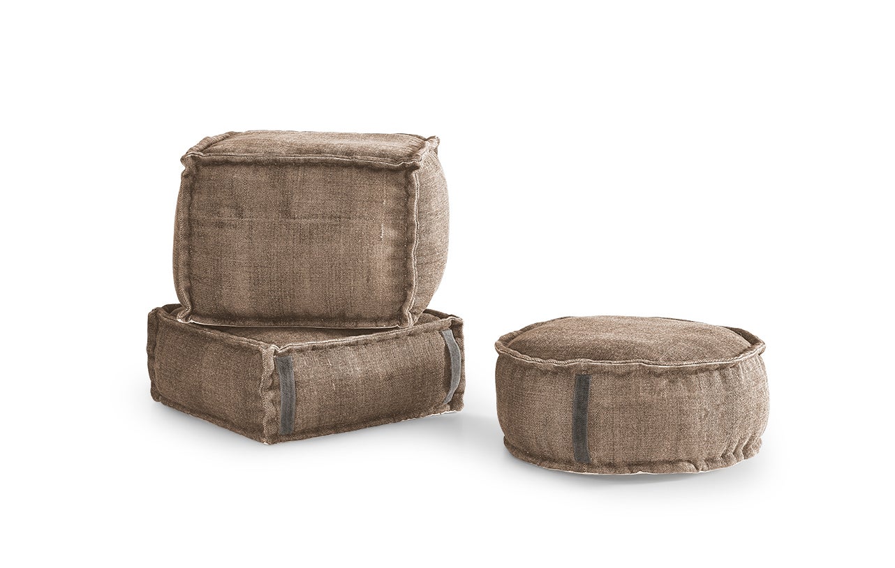 PUFF STONE WASH TIERRA 60X60X25 CM - 4