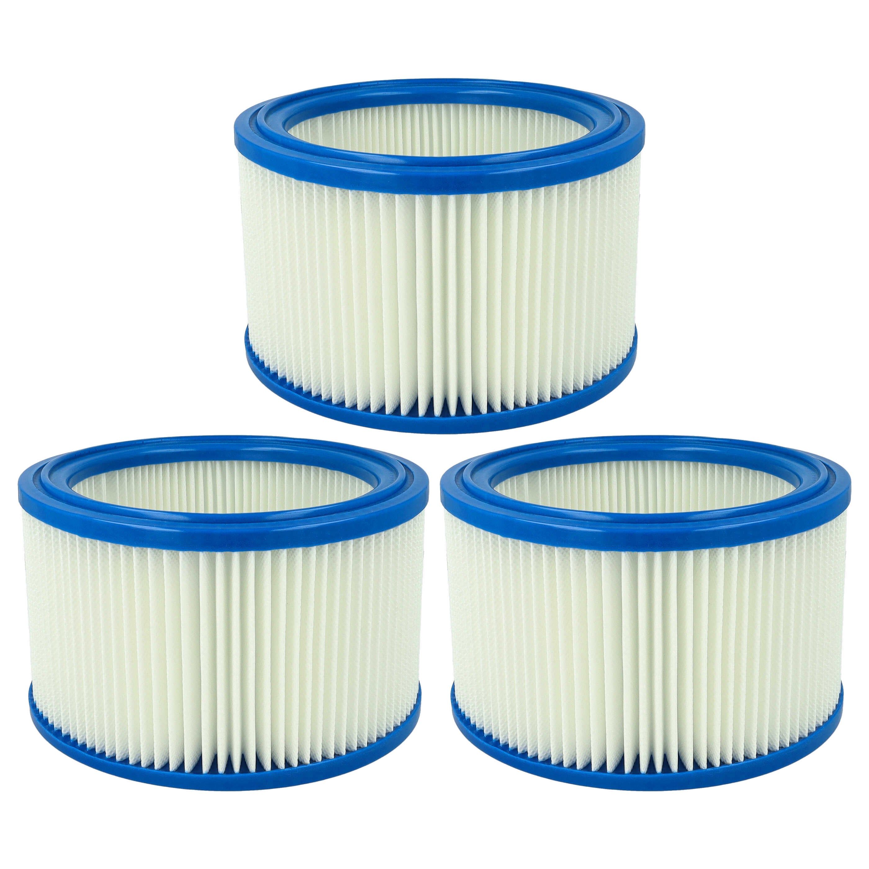 vhbw 3x Cartouche filtrante remplacement pour Alto / Wap 29747 pour aspirateur sans fil - Filtre pour particules fines - 6