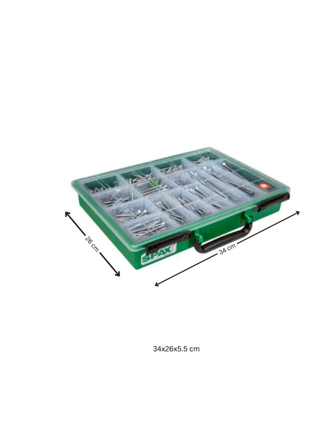 Set 364 Viti Per Legno Testa Forata T-STAR WIROX + 3 Punta - 3