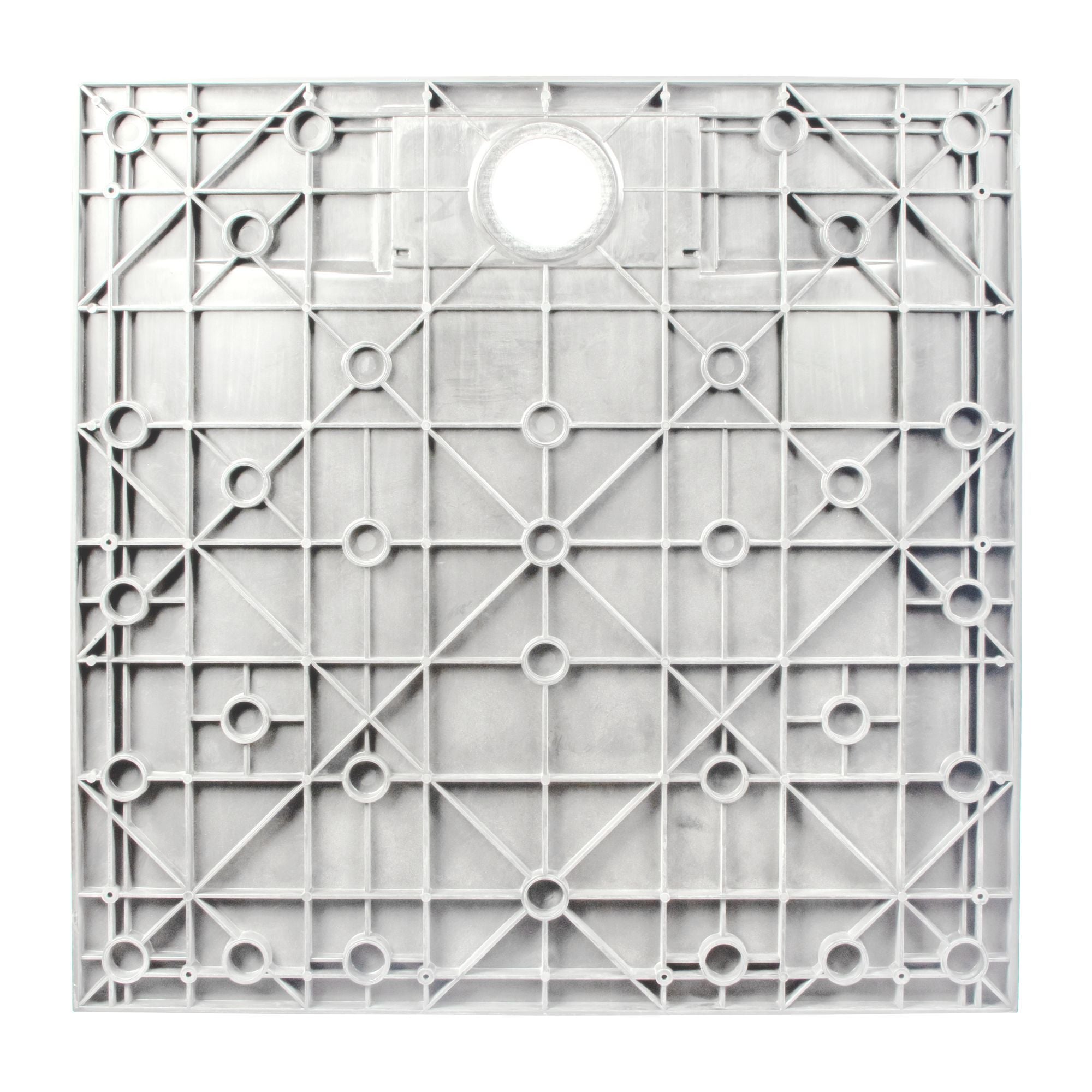 Schulte receveur de douche, 90x120x3,2cm, blanc, effet pierre, ultra léger antidérapant, rectangulaire, extra plat à poser ou encastrer, bac de douche - 3