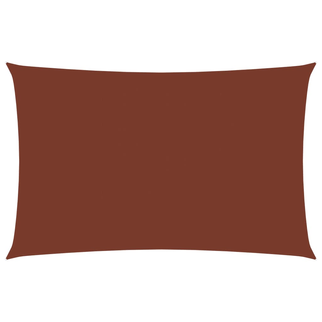 Maison Exclusive - Parasole a Vela Oxford Rettangolare 5x8 m Terracotta - 2
