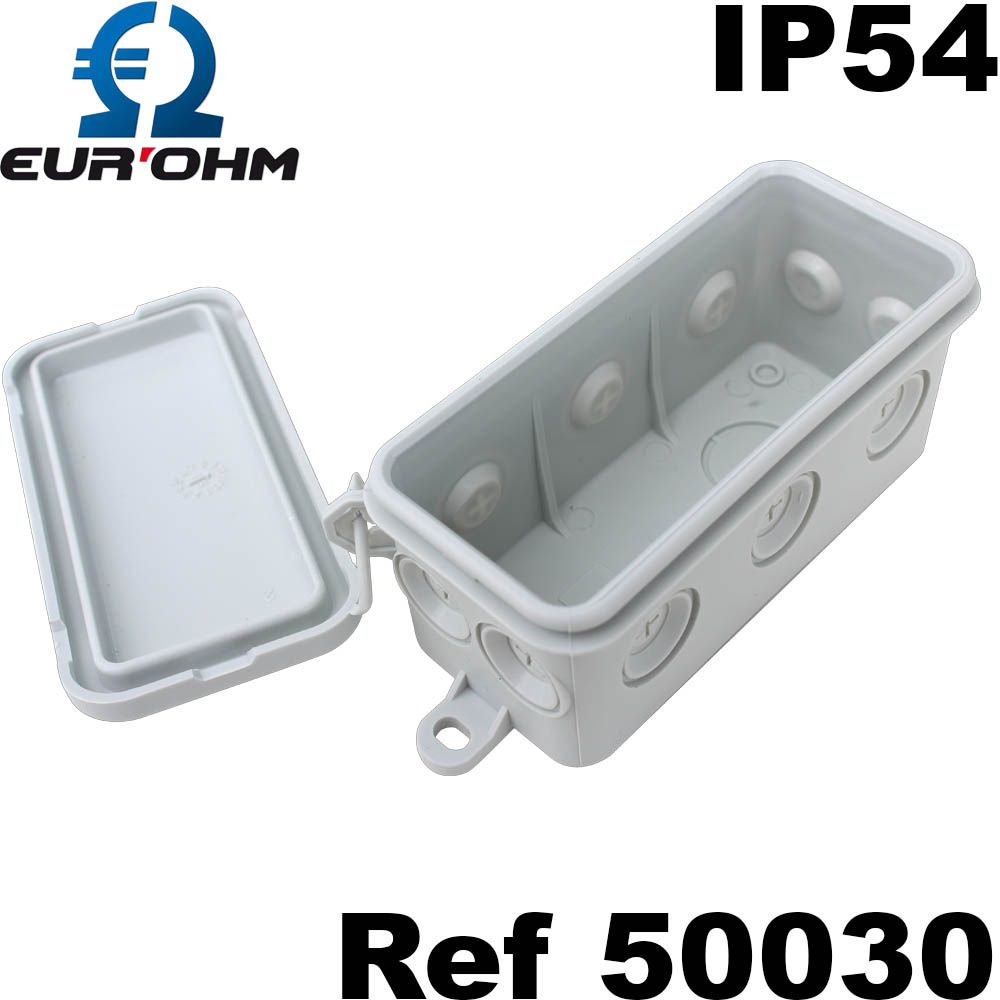 Boîtes de dérivation étanche pour luminaire 80x40 mm - 4