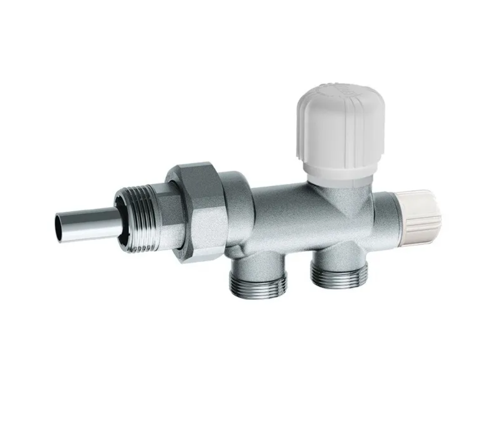 Válvula para radiadores monotubo termoestables cromados FAR 1420